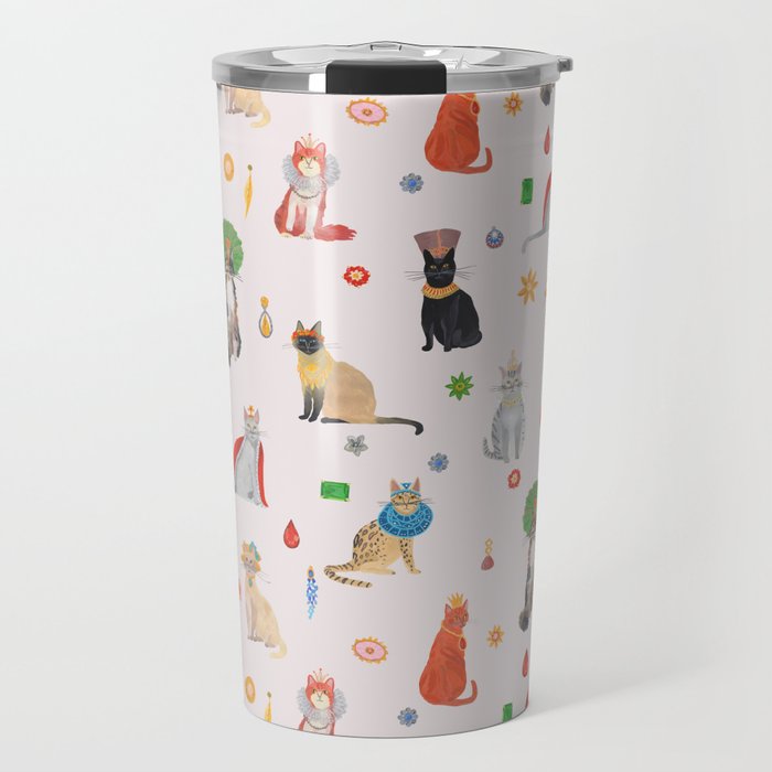 Cat Queens Travel Mug Gallery Image 1