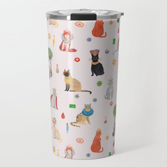 Cat Queens Travel Mug Gallery Image 1
