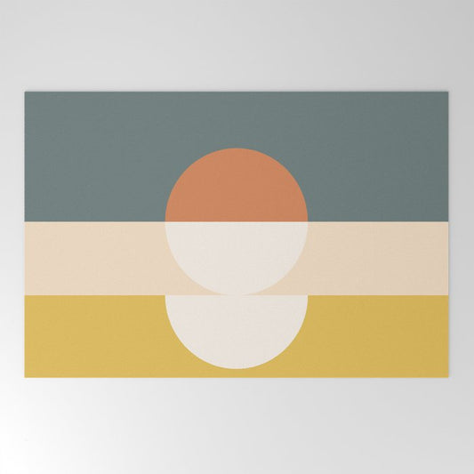 Abstract Geometric 02 Welcome Mat Gallery Image 2
