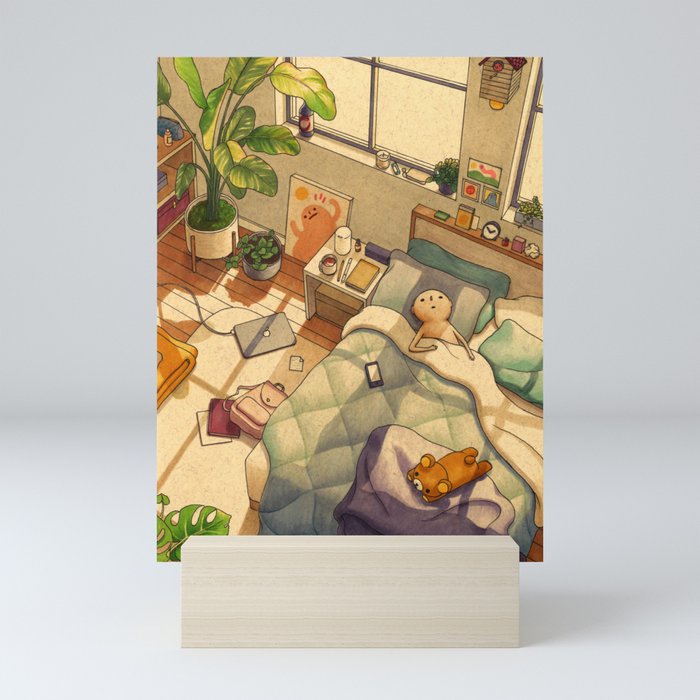 Afternoon Nap Mini Art Print Gallery Image 5
