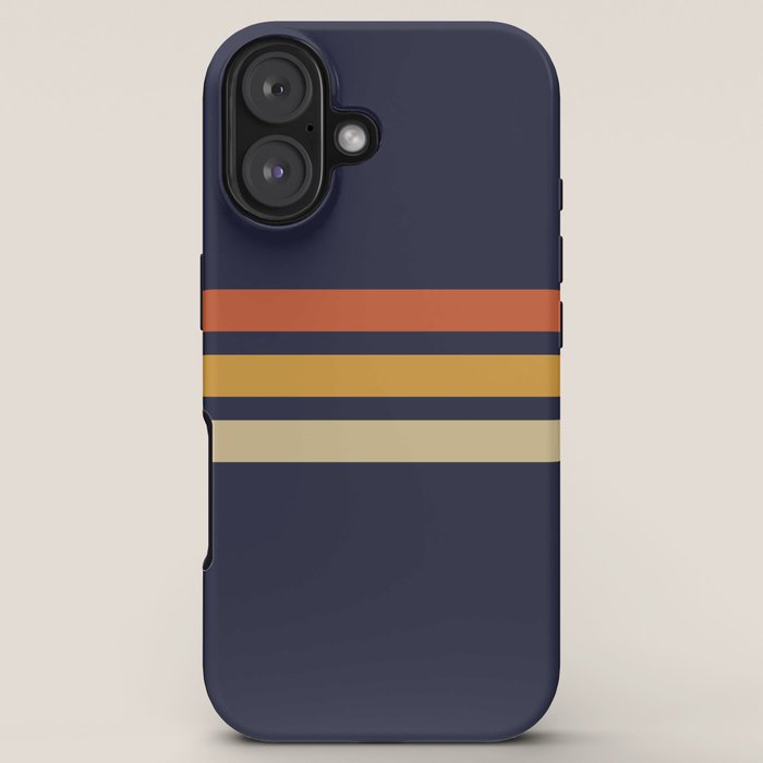 Vintage Retro Stripes iPhone Case Gallery Image 5