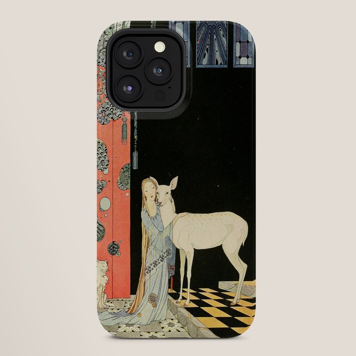 Art by Virginia Frances Sterrett from "Old French Fairy Tales," 1920 iPhone Case Gallery Image 28