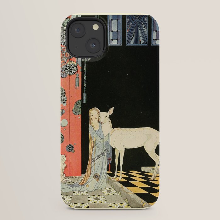 Art by Virginia Frances Sterrett from "Old French Fairy Tales," 1920 iPhone Case Gallery Image 22