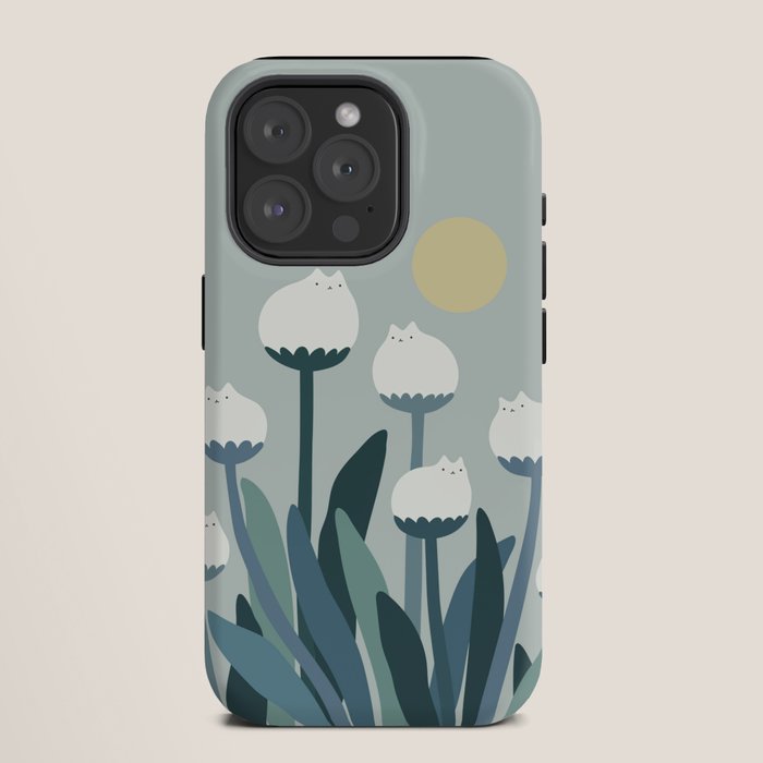 Cat and Plant 76 iPhone Case Gallery Image 11