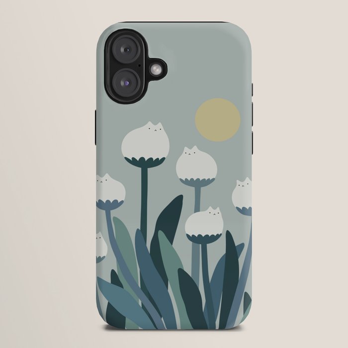 Cat and Plant 76 iPhone Case Gallery Image 10