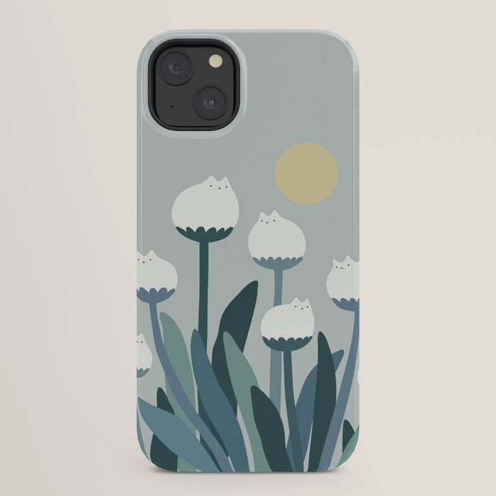 Cat and Plant 76 iPhone Case Gallery Image 30