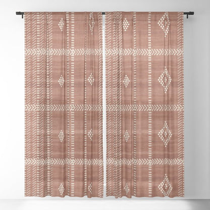 Musa in Rust Window Curtain Gallery Image 17