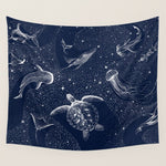 Cosmic Ocean Wall Tapestry Gallery Image 1