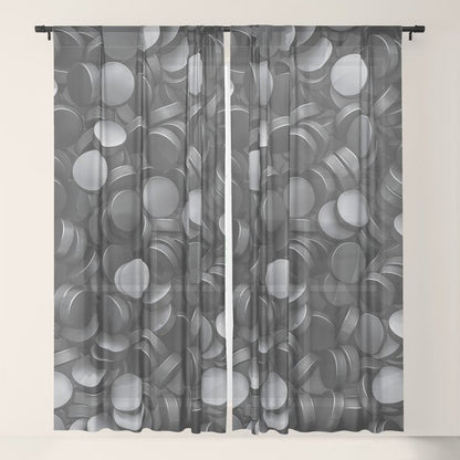 Hockey pucks Window Curtain Gallery Image 17