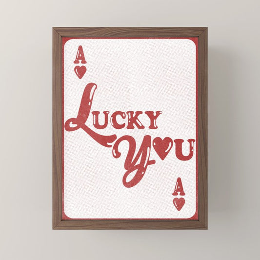 Lucky You Mini Art Print Gallery Image 2