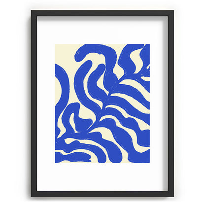 matisse blue leaves Framed Art Print Gallery Image 84
