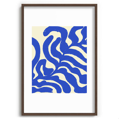 matisse blue leaves Framed Art Print Gallery Image 94