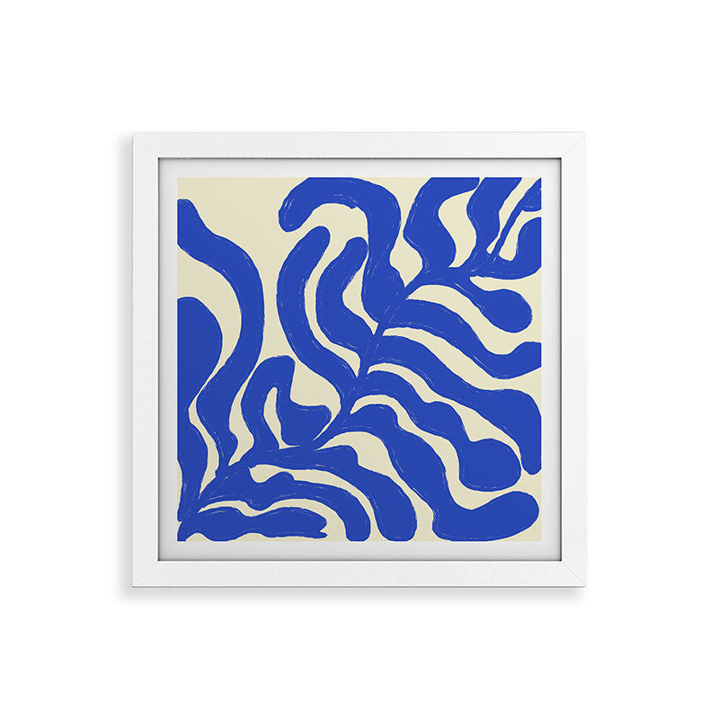matisse blue leaves Framed Art Print Gallery Image 82