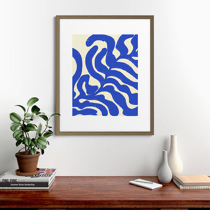 matisse blue leaves Framed Art Print Gallery Image 58