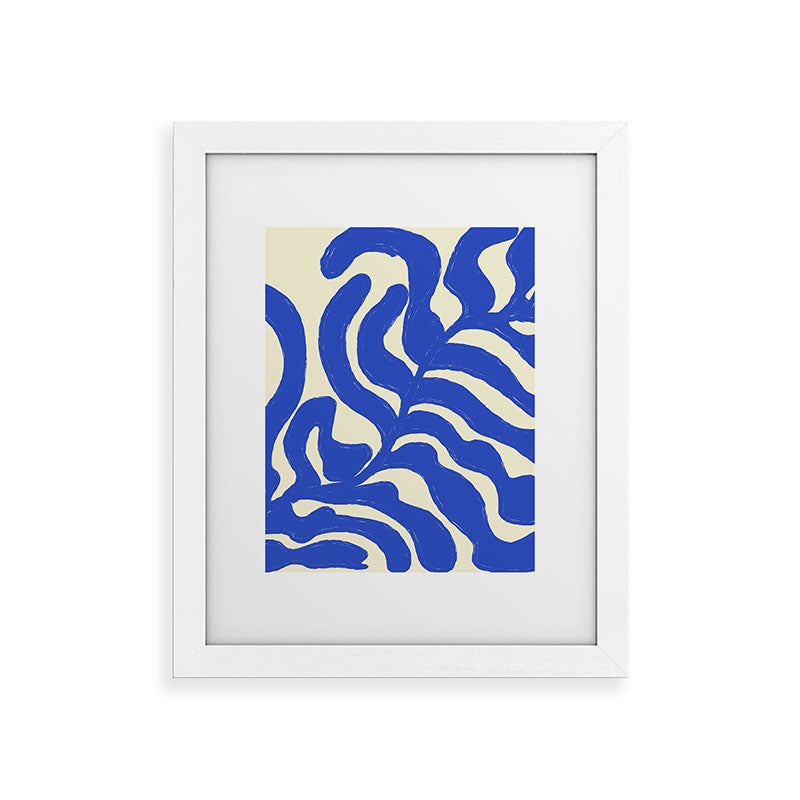 matisse blue leaves Framed Art Print Gallery Image 73