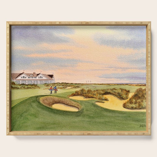 Kiawah Island Ocean Golf Course Serving Tray Gallery Image 1