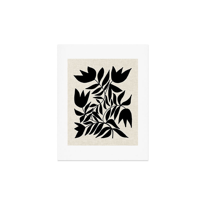 Triple Lip Vining Tulip Art Print Gallery Image 2