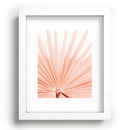 Blush Pink Fan Palm Framed Art Print Gallery Image 75