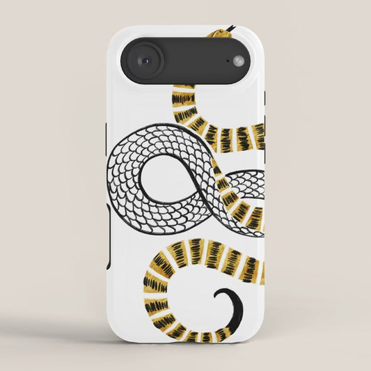 Gold Snake iPhone Case Gallery Image 2