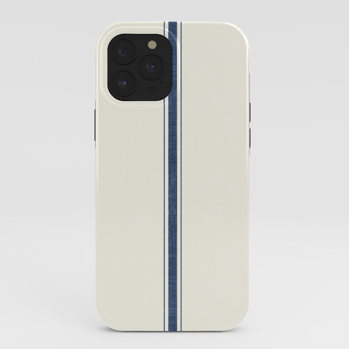 Farmhouse Stripe in Navy Blue iPhone Case Gallery Image 40