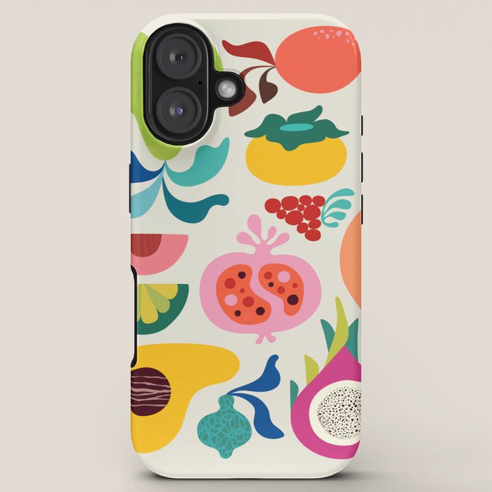 Mid Century Modern Fruits iPhone Case Gallery Image 5