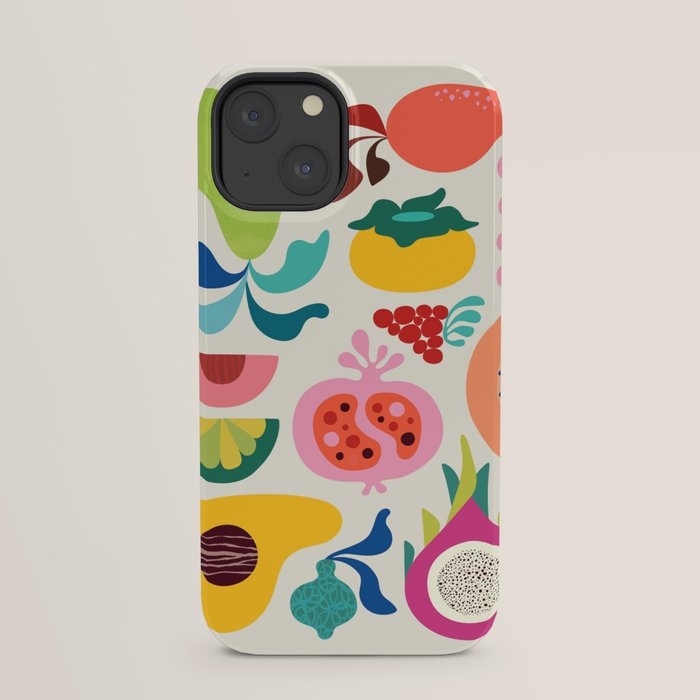 Mid Century Modern Fruits iPhone Case Gallery Image 29