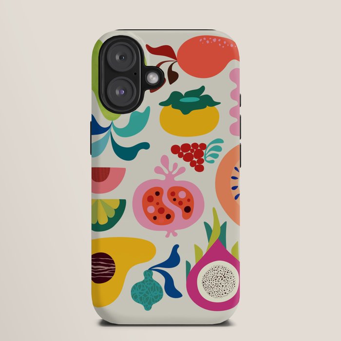 Mid Century Modern Fruits iPhone Case Gallery Image 9