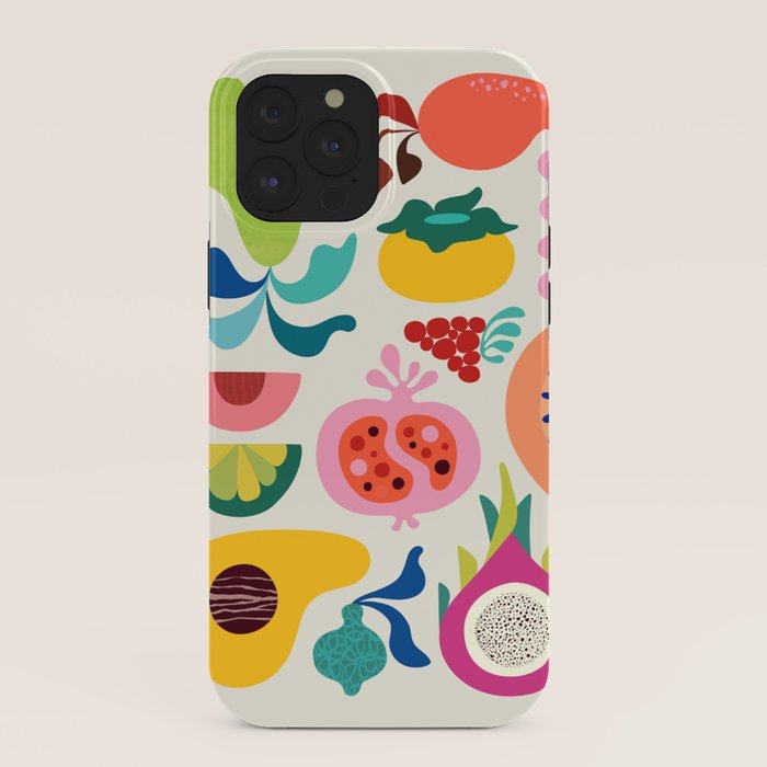 Mid Century Modern Fruits iPhone Case Gallery Image 40