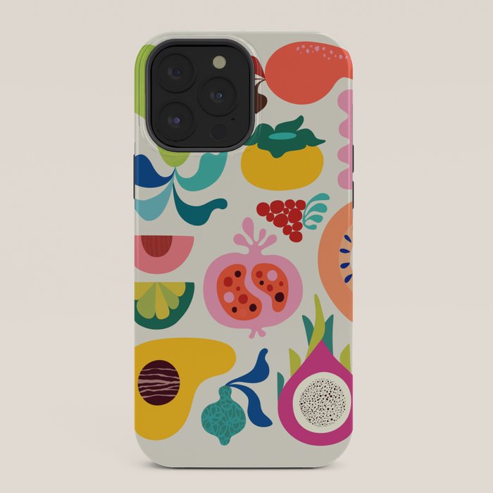 Mid Century Modern Fruits iPhone Case Gallery Image 36