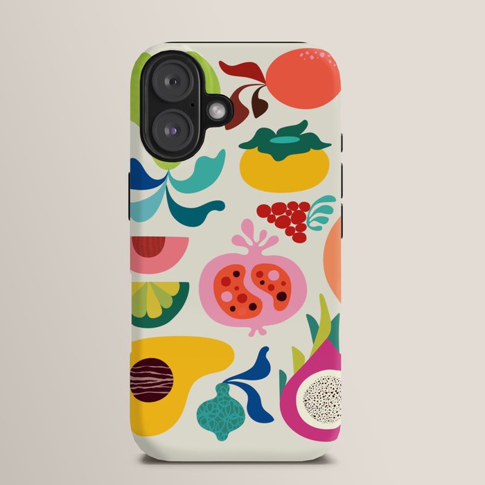 Mid Century Modern Fruits iPhone Case Gallery Image 13