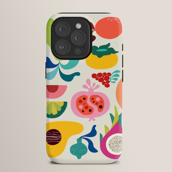 Mid Century Modern Fruits iPhone Case Gallery Image 15