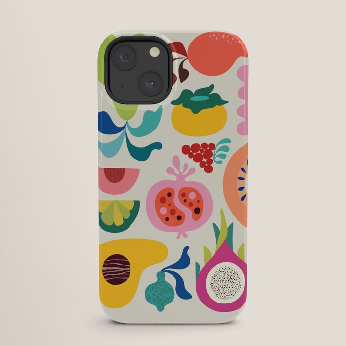Mid Century Modern Fruits iPhone Case Gallery Image 25