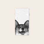 Corgi Hand & Bath Towel Gallery Image 1