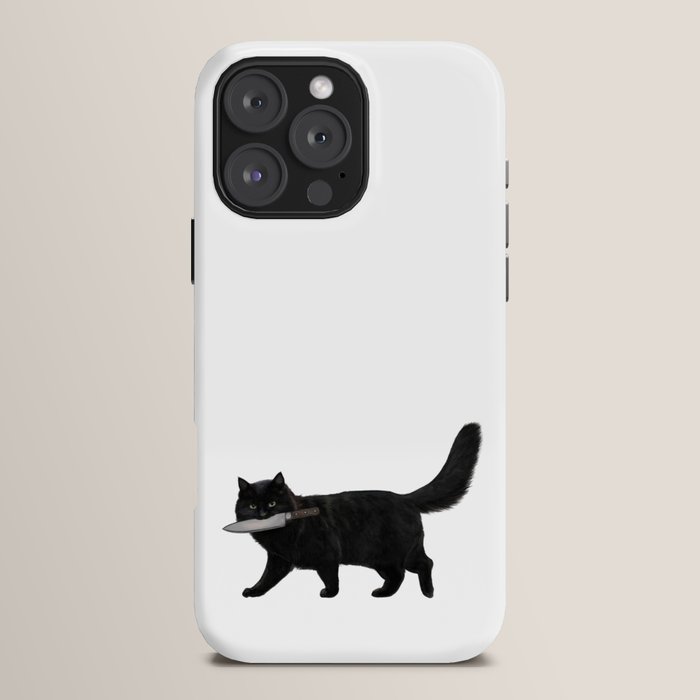 Knife Cat iPhone Case Gallery Image 16