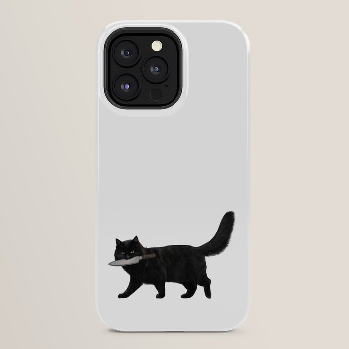 Knife Cat iPhone Case Gallery Image 24