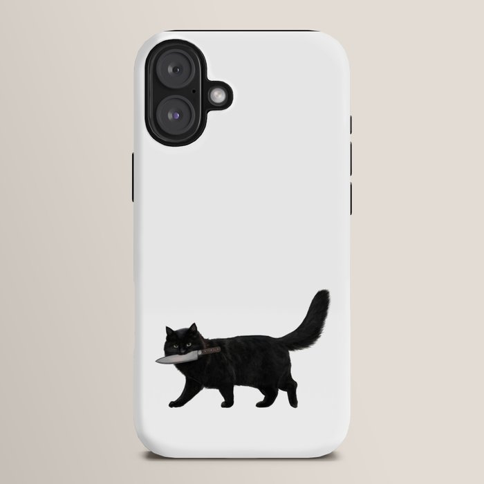 Knife Cat iPhone Case Gallery Image 14