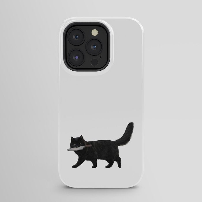 Knife Cat iPhone Case Gallery Image 23