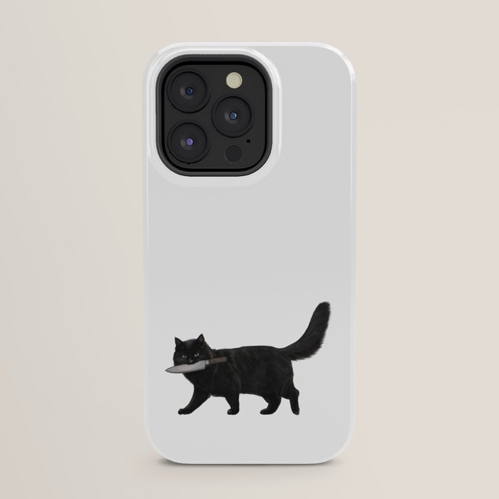 Knife Cat iPhone Case Gallery Image 31