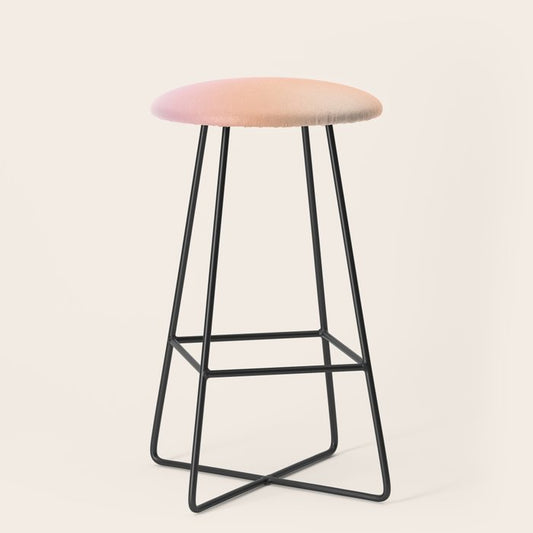 Peach Fuzz Gradient Stool Gallery Image 1