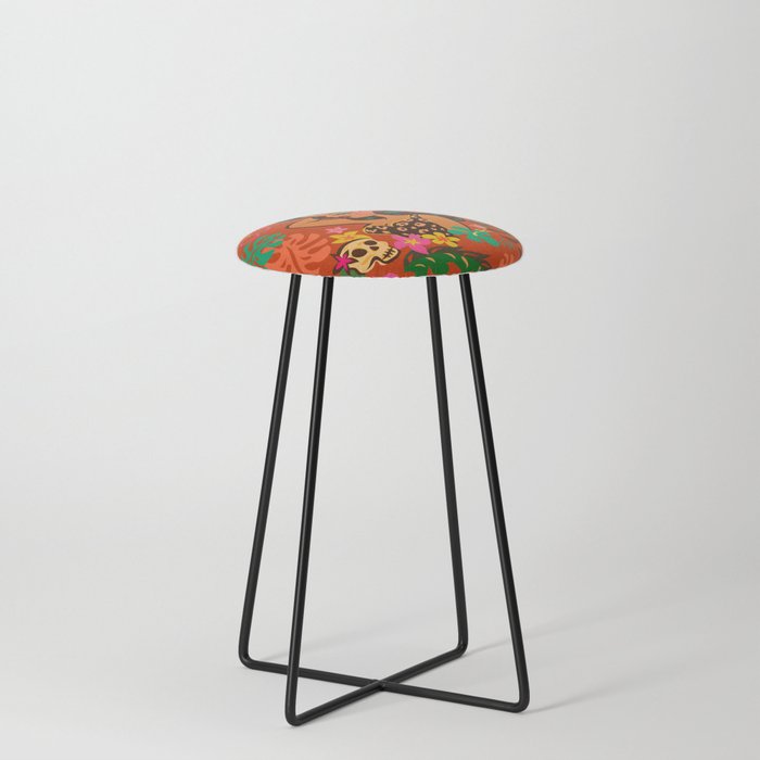 Tropical Tiki Girl Stool Gallery Image 3