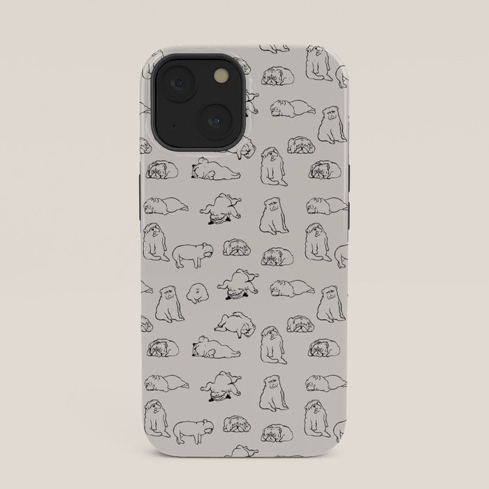 More Sleep English Bulldog iPhone Case Gallery Image 33