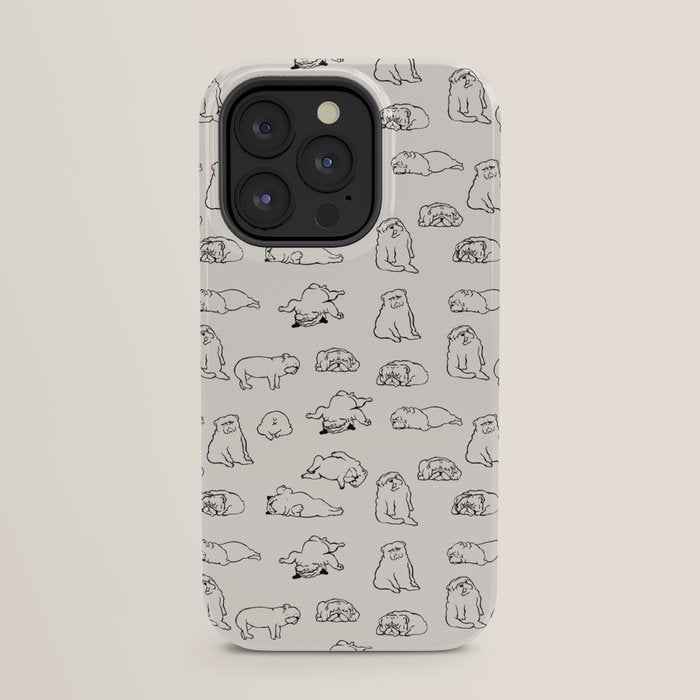 More Sleep English Bulldog iPhone Case Gallery Image 23