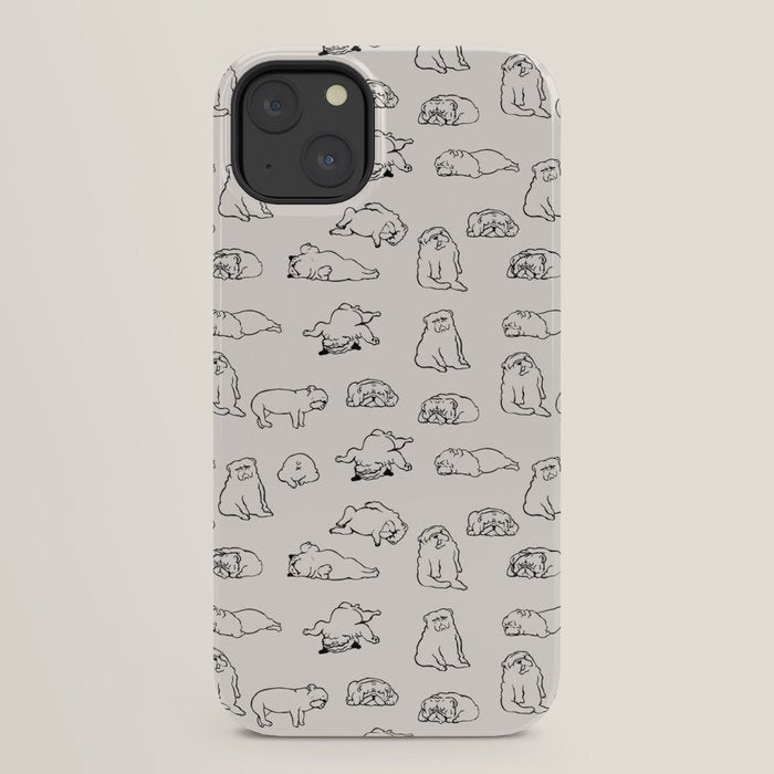 More Sleep English Bulldog iPhone Case Gallery Image 30