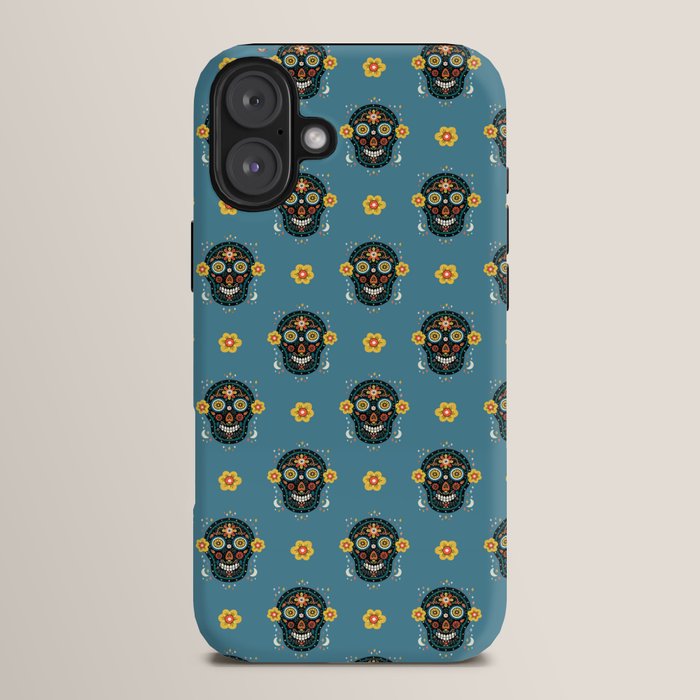 Happy Haunting | Day of Dead Skull iPhone Case Gallery Image 14