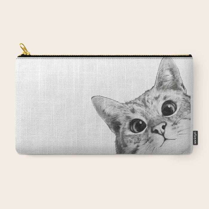 sneaky cat Carry All Pouch Gallery Image 2
