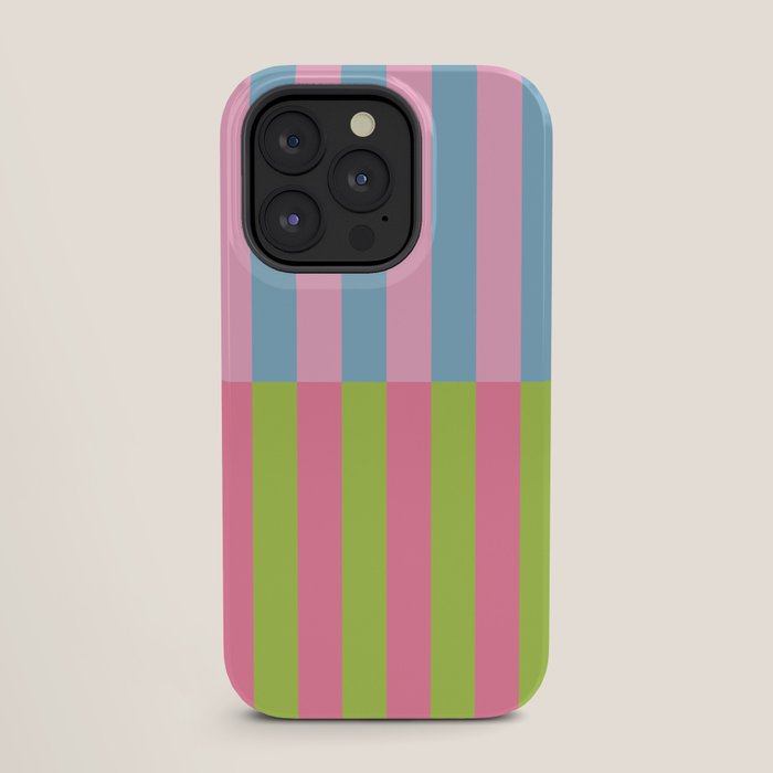 Vibrant color block pattern iPhone Case Gallery Image 27
