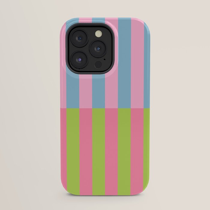 Vibrant color block pattern iPhone Case Gallery Image 31