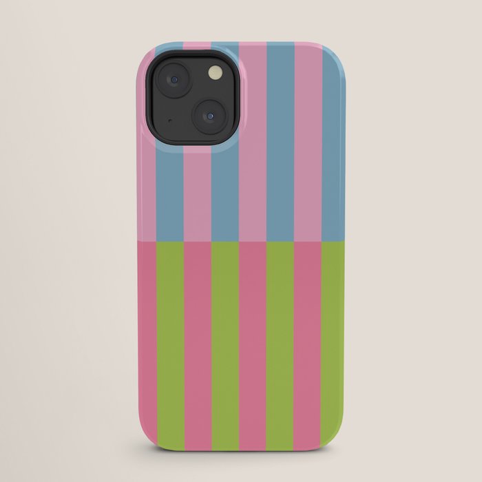 Vibrant color block pattern iPhone Case Gallery Image 25
