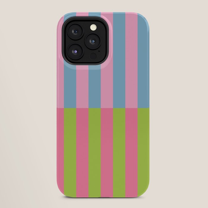 Vibrant color block pattern iPhone Case Gallery Image 28