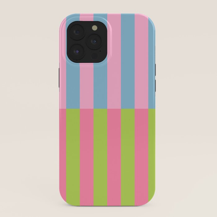 Vibrant color block pattern iPhone Case Gallery Image 40